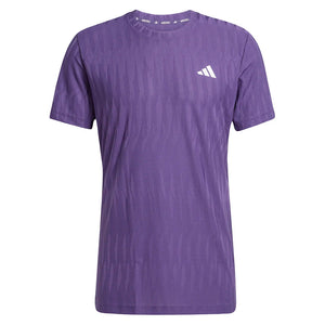 Men`s FreeLift Tennis Top Aurora Plum Apparel Adidas
