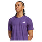 Men`s FreeLift Tennis Top Aurora Plum Apparel Adidas