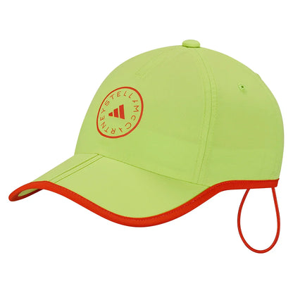 Women's Stella McCartney Running Cap Bahia Glow and White Apparel Adidas