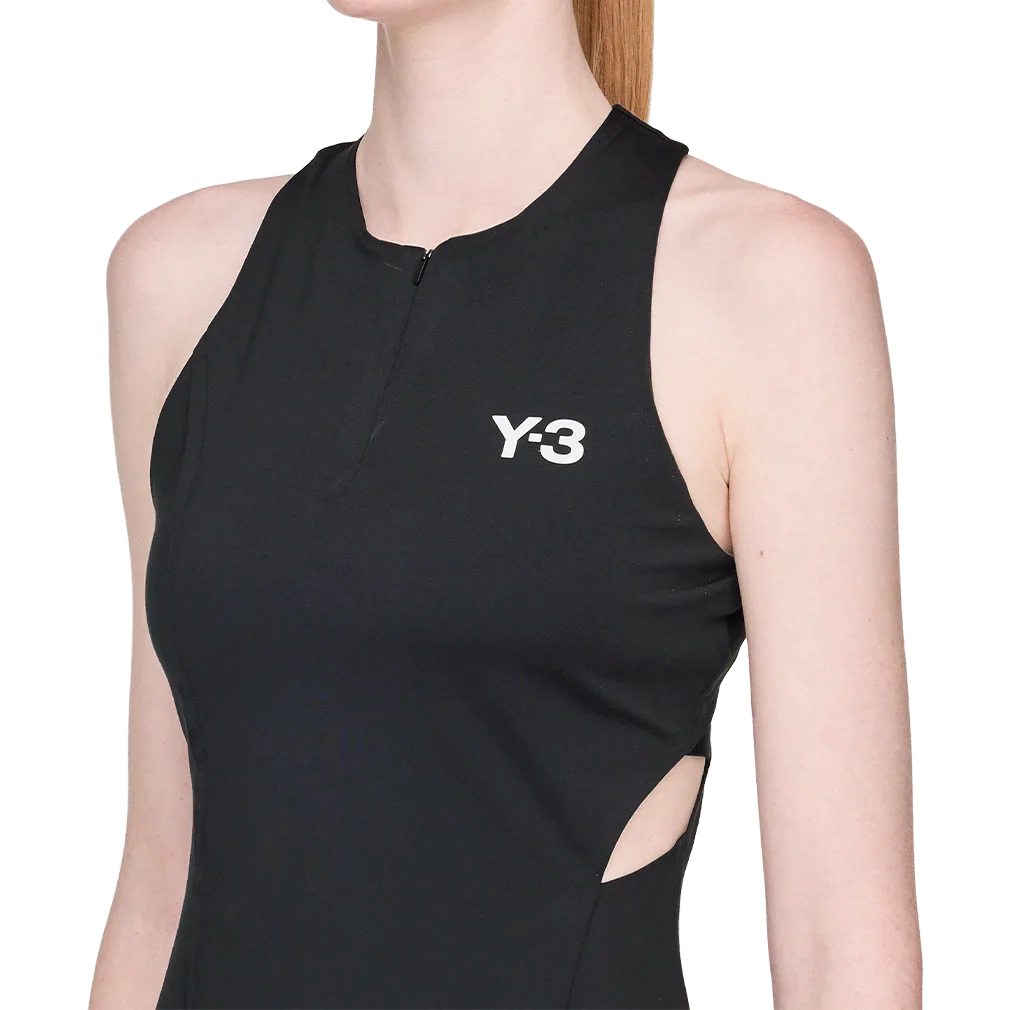 Women`s Y-3 Wow Pro Tennis Dress Black Apparel Adidas