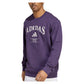 Men`s Heritage Graphic Long Sleeve Tennis Crew Aurora Plum Apparel Adidas