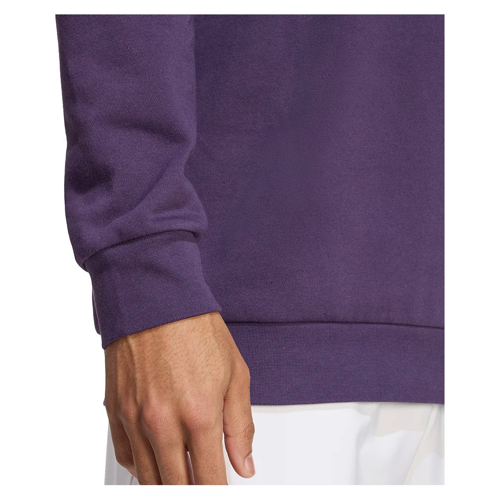 Men`s Heritage Graphic Long Sleeve Tennis Crew Aurora Plum Apparel Adidas