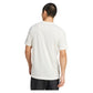 Men`s Heritage Graphic Tennis Tee Chalk White and Aurora Plum Apparel Adidas