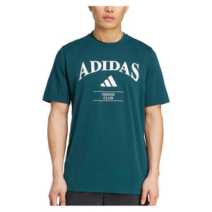 Men`s Heritage Graphic Tennis Tee Aurora Ivy Apparel Adidas