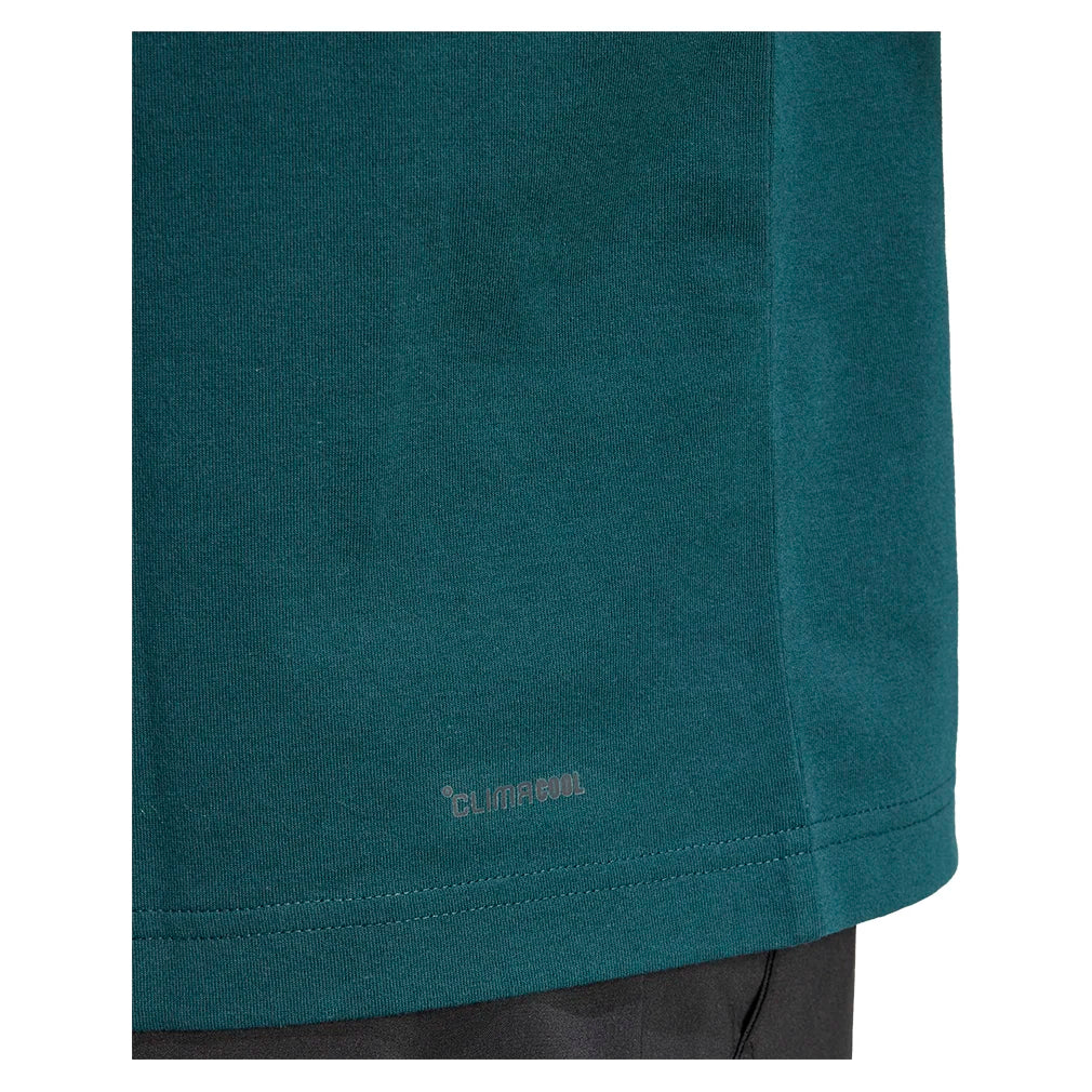 Men`s Heritage Graphic Tennis Tee Aurora Ivy Apparel Adidas