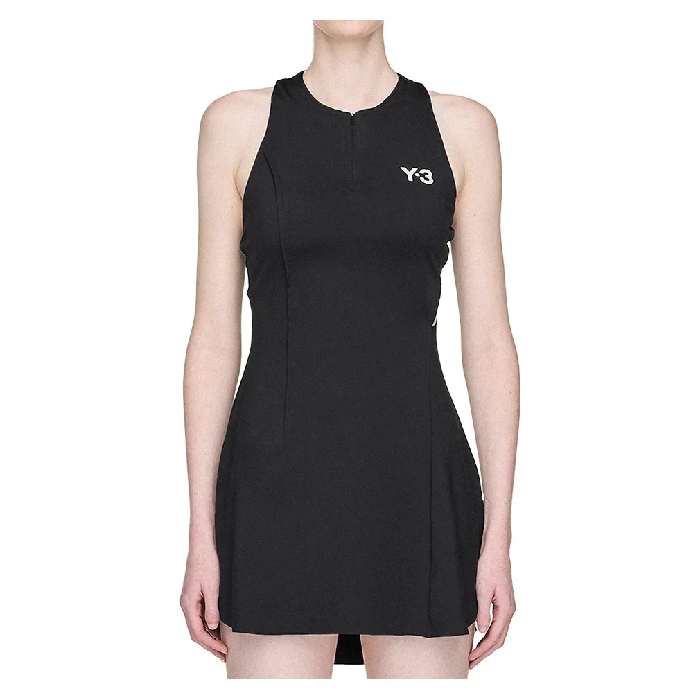 Women`s Y-3 Wow Pro Tennis Dress Black Apparel Adidas