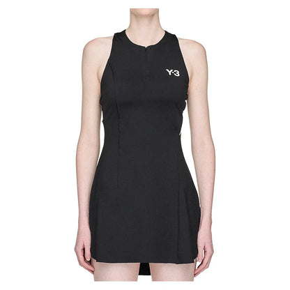 Women`s Y-3 Wow Pro Tennis Dress Black Apparel Adidas