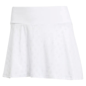 Women`s Club Graphic Tennis Skort White and Dash Grey Apparel Adidas