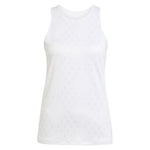 Women`s Club Graphic Tennis Tank White and Dash Grey Apparel Adidas