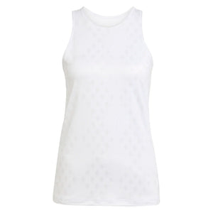 Women`s Club Graphic Tennis Tank White and Dash Grey Apparel Adidas