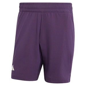 Men`s Ergo 9 Inch Tennis Shorts Aurora Plum Apparel Adidas