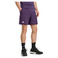 Men`s Ergo 7 Inch Tennis Shorts Aurora Plum Apparel Adidas