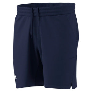 Men`s Ergo 7 Inch Tennis Shorts Dark Blue Apparel Adidas