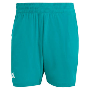 Men`s Ergo 7 Inch Tennis Shorts Pure Teal Apparel Adidas