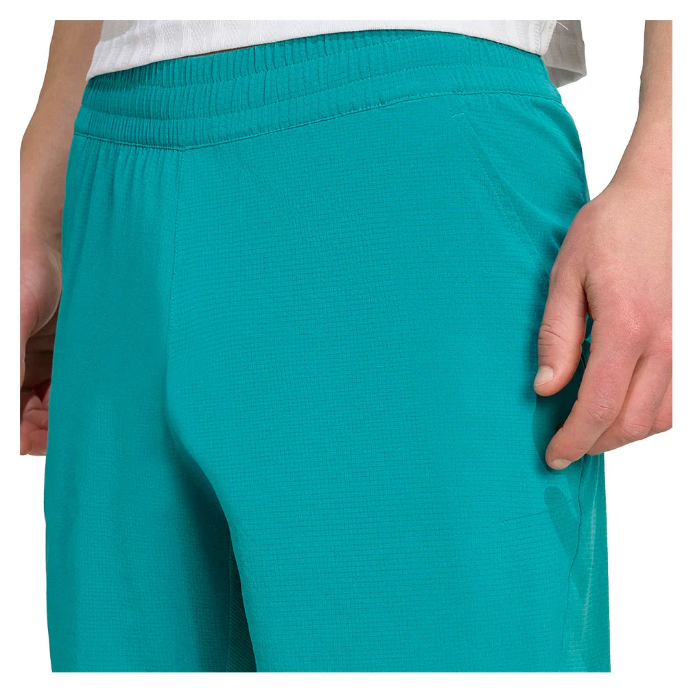 Men`s Ergo 7 Inch Tennis Shorts Pure Teal Apparel Adidas