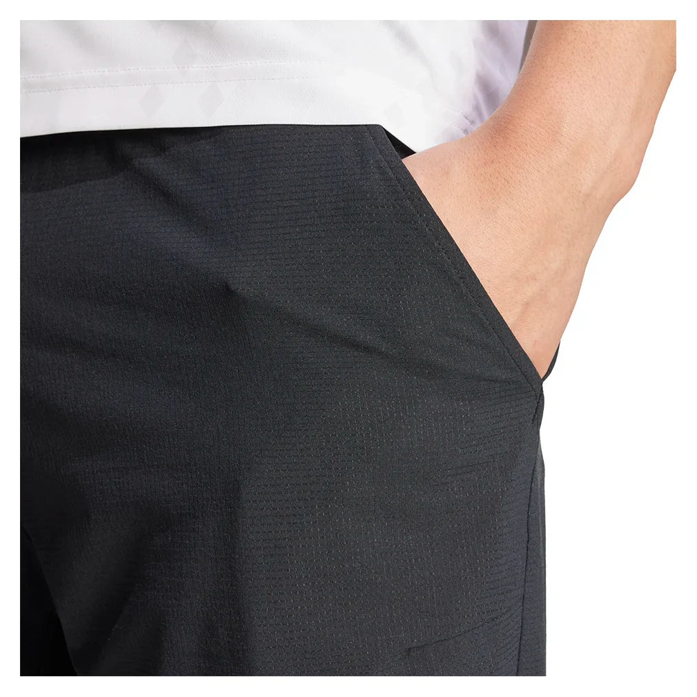 Men`s Ergo 7 Inch Tennis Shorts Black Apparel Adidas