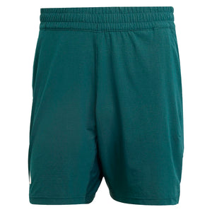 Men`s Ergo 9 Inch Tennis Shorts Aurora Ivy Apparel Adidas