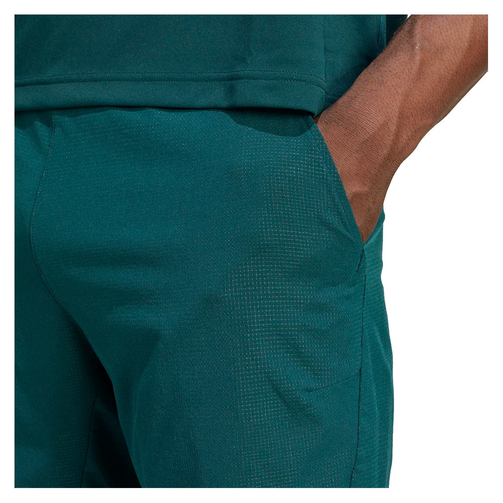 Men`s Ergo 7 Inch Tennis Shorts Aurora Ivy Apparel Adidas