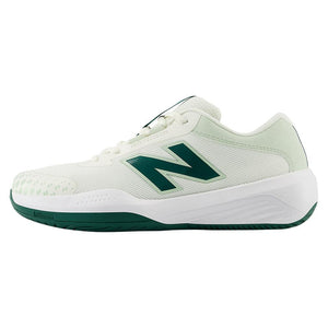 Juniors` 996v6 Tennis Shoes Sea Salt and Natural Mint Footwear New Balance