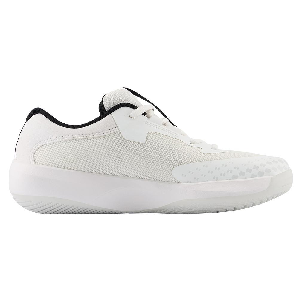 Juniors' 996v6 Tennis Shoes White and Black Footwear New Balance