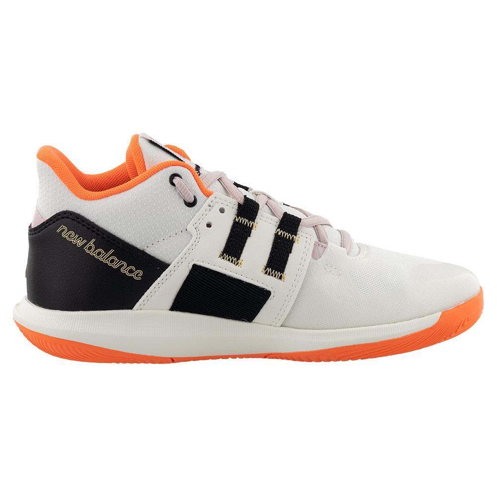 Juniors` Coco CG1 Tennis Shoes Sea Salt and Neon Dragonfly Footwear New Balance