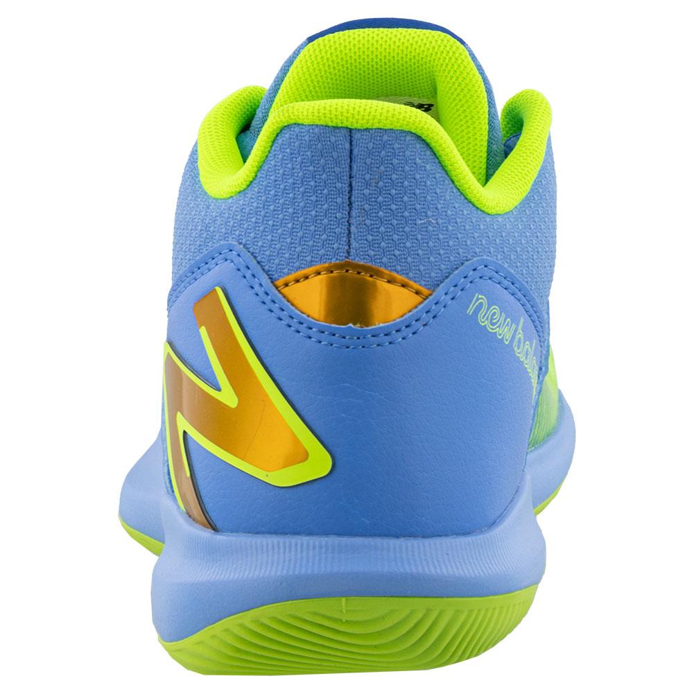 Juniors` Coco CG1 Tennis Shoes Blue and Green Footwear New Balance