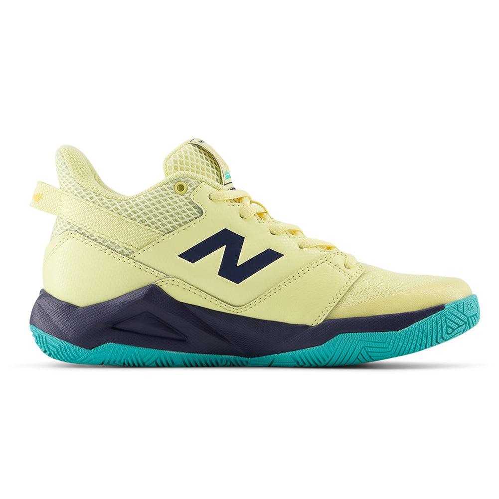 Juniors` Coco CG2 Tennis Shoes Parchment and Navy Footwear New Balance