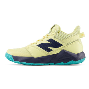 Juniors` Coco CG2 Tennis Shoes Parchment and Navy Footwear New Balance