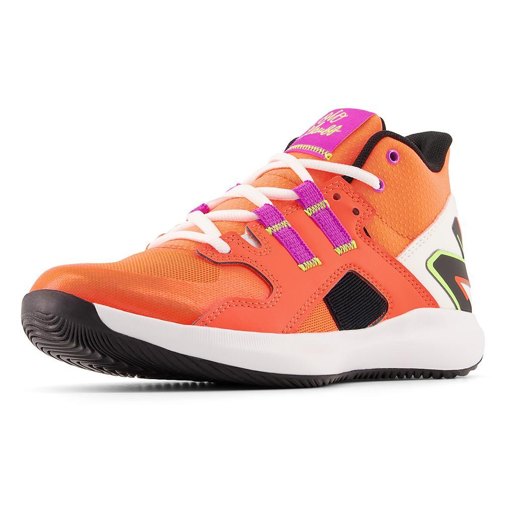 Juniors` Coco CG1 Tennis Shoes Cosmic Rose and Neon Dragonfly Footwear New Balance