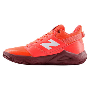 Juniors` Coco CG2 Tennis Shoes Urgent Red and Monarch Burgundy Footwear New Balance