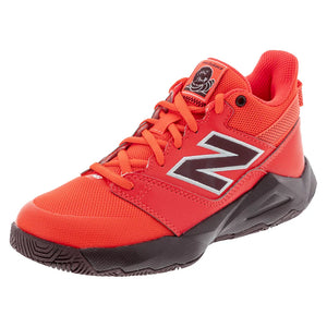 Juniors` Coco CG2 Tennis Shoes Urgent Red and Monarch Burgundy Footwear New Balance