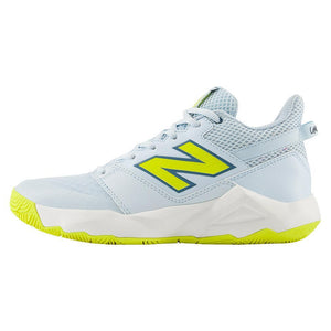 Juniors` Coco CG2 Tennis Shoes Quarry Blue and Firefly Footwear New Balance