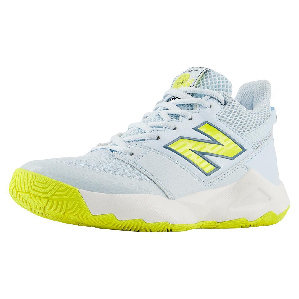 Juniors` Coco CG2 Tennis Shoes Quarry Blue and Firefly Footwear New Balance