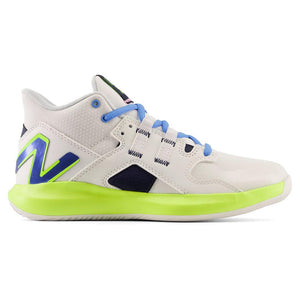 Juniors` Coco CG1 Tennis Shoes White and Hi-lite Footwear New Balance