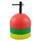 Dome Cones Set Of 18 Training Equipment Oncourt Offcourt