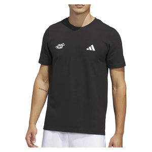 Men`s Barricade Tennis T-Shirt Black Apparel Adidas