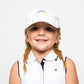 Kids Tennis Camper Hat Pastel Rainbow Ame And Lulu