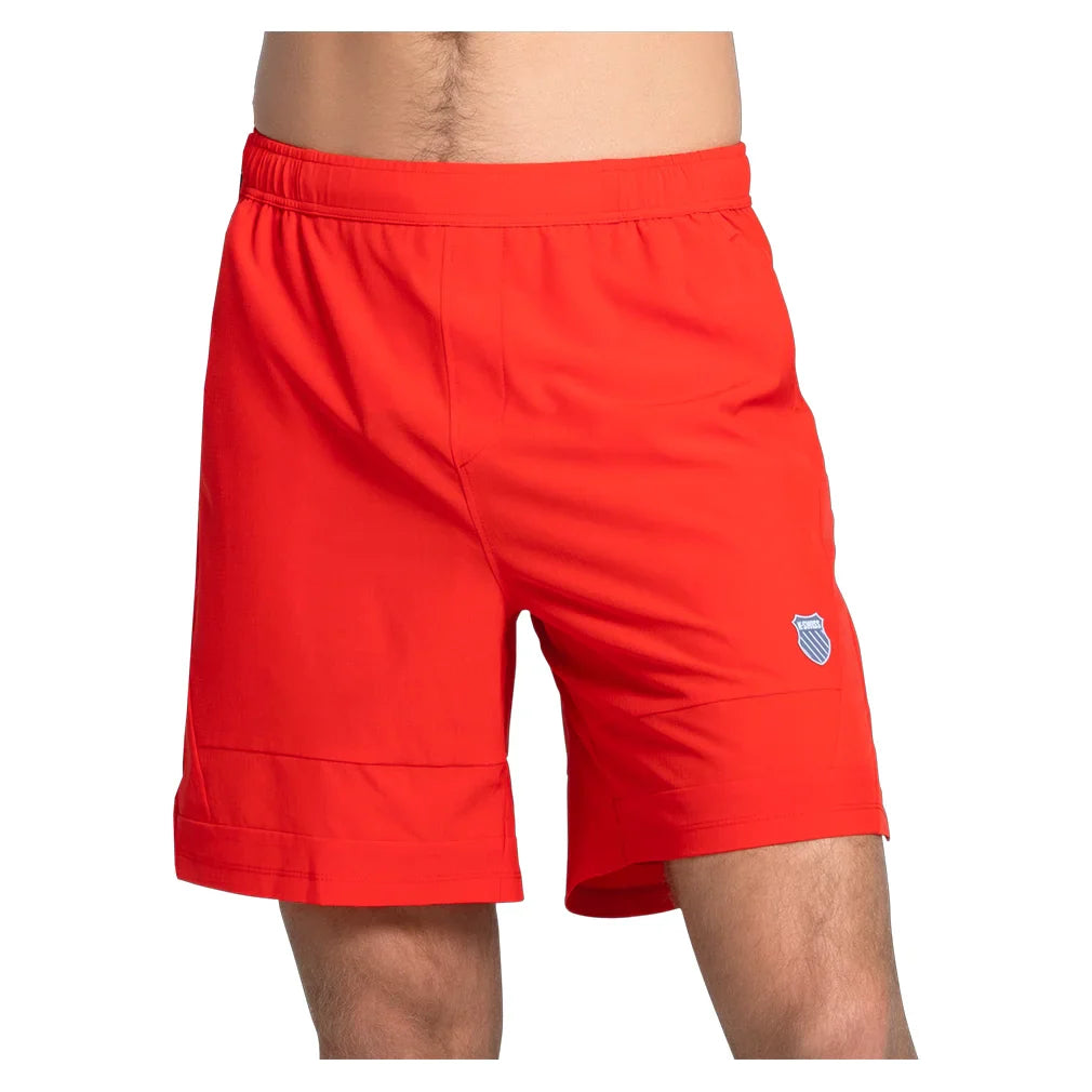 Men`s Ripstop 7 Inch Tennis Short Spicy Apparel K-Swiss