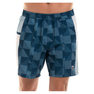 Men's Blue Heat 7 Inch Tennis Short Orion Apparel K-Swiss