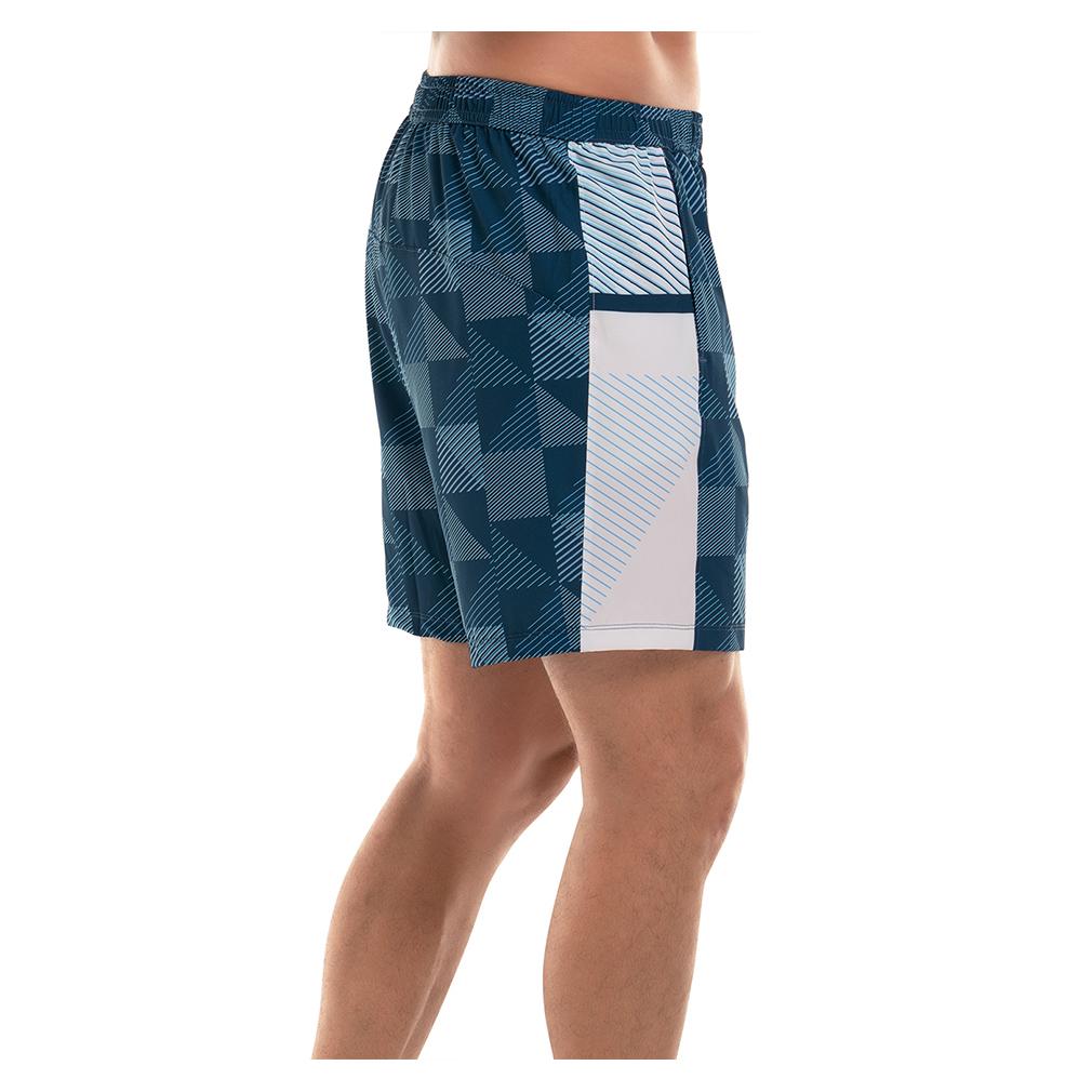 Men's Blue Heat 7 Inch Tennis Short Orion Apparel K-Swiss