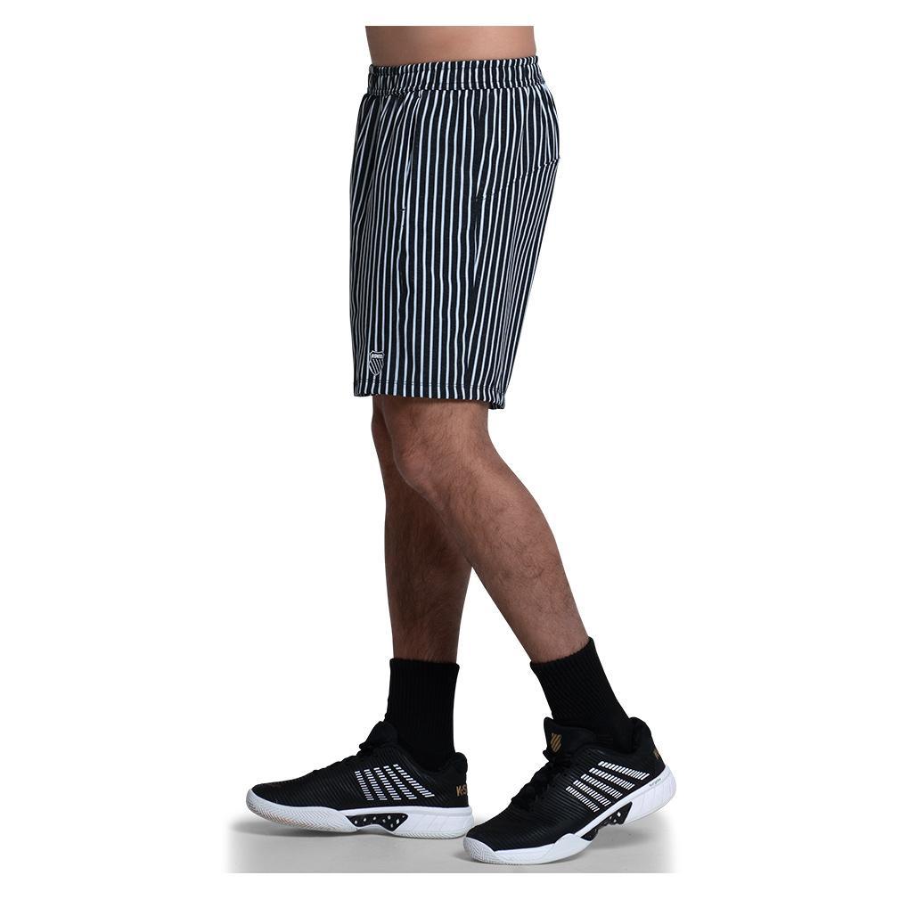 Men's Sideline 7 Inch Tennis Short Black Apparel K-Swiss