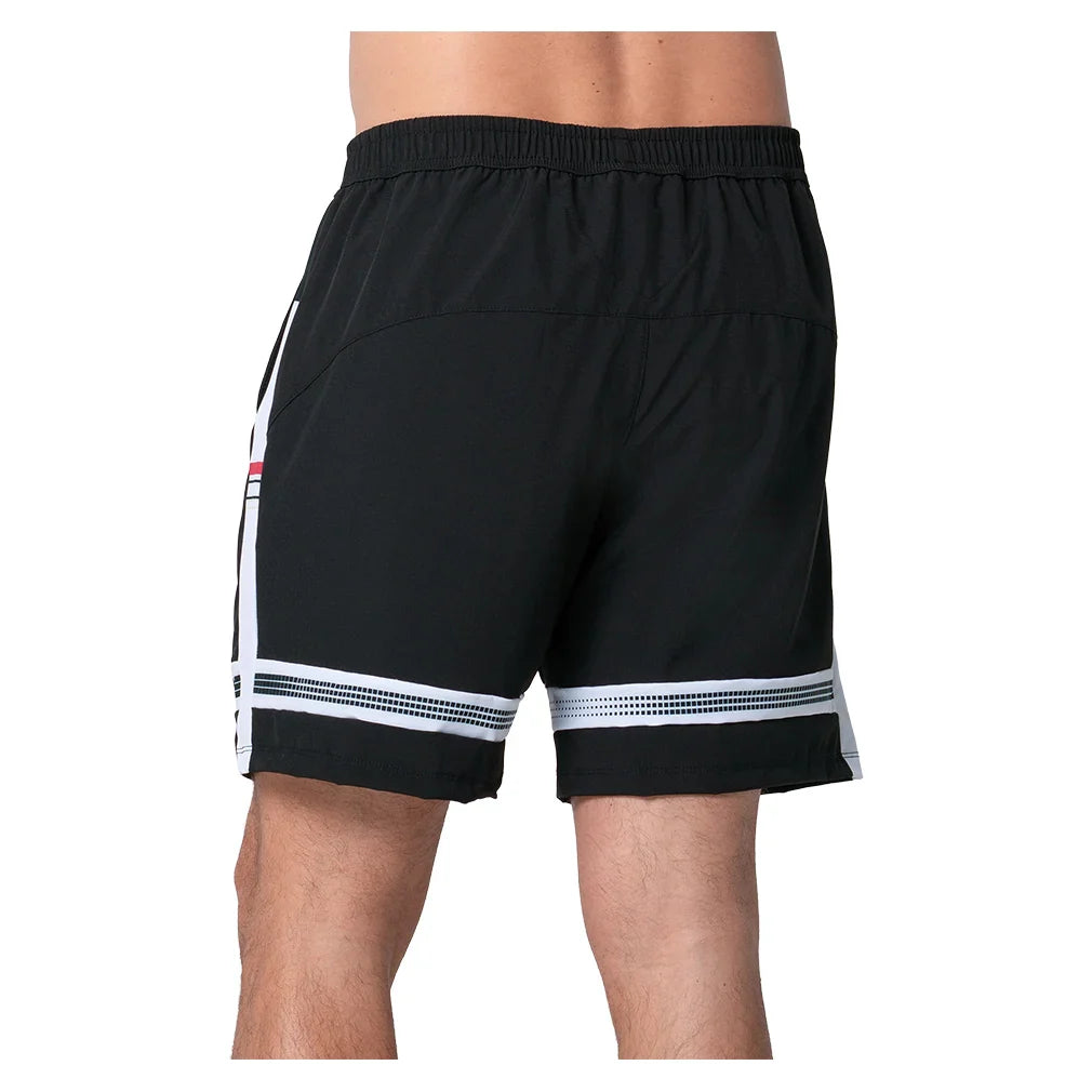 Men's Descent 7 Inch Tennis Shorts Black Apparel K-Swiss