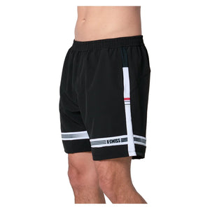 Men's Descent 7 Inch Tennis Shorts Black Apparel K-Swiss