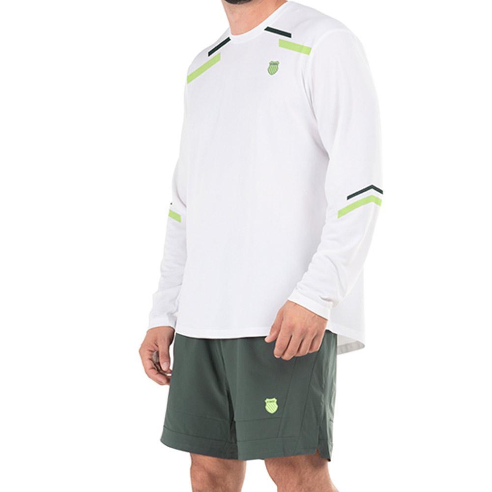 Men's Urban Camo Long Sleeve Tennis Top Apparel K-Swiss