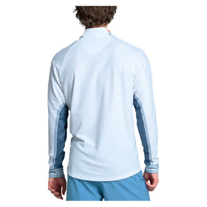 Men`s Apollo 1/4 Zip Long Sleeve Tennis Top Infinity Apparel K-Swiss