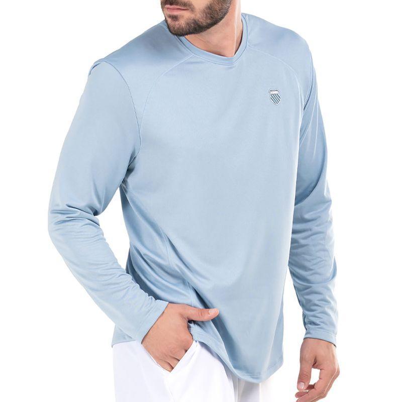 Men's Odyssey Long Sleeve Tennis Top Apparel K-Swiss