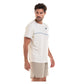 Men's Capri Wave Short Sleeve Tennis Crew Star White Apparel K-Swiss