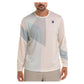 Men's Blue Heat Long Sleeve Tennis Top Star White Apparel K-Swiss