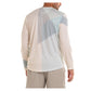 Men's Blue Heat Long Sleeve Tennis Top Star White Apparel K-Swiss