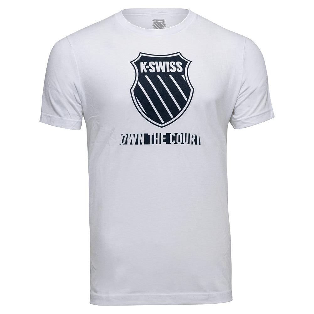 Men`s Own The Court Tennis Tee Apparel K-Swiss